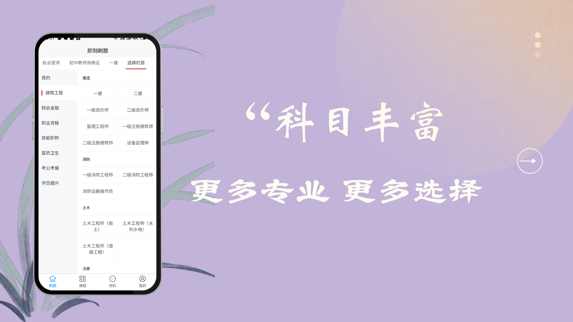 科目齐全